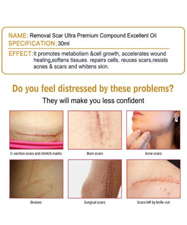 Aichun Beauty Scar Removal Essential Oil - Repair Cells & Reduce Scars | 30ml | Acne Resistance - Buy Online on GoSupps.com