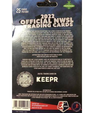 2022 NWSL Women's Soccer Trading Card Box | 25 Cards, 2 Parallels, 3 Inserts, Autographs & More! - Buy Online on GoSupps.com