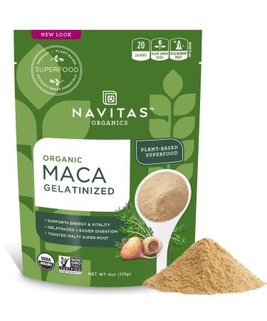 Navitas Organics Organic Maca Gelatinized 4 oz (113 g)