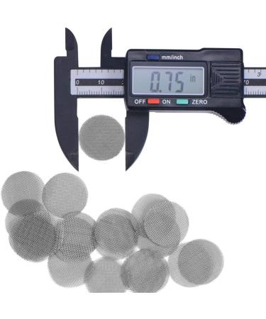 200 Pieces Pipe Screens 100% Stainless Steel Pipe Screen Filters 3/4 Inch (0.75") Pipe Screen with Metal Storage Box - Buy Online on GoSupps.com