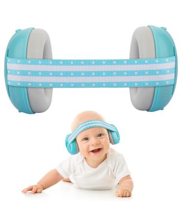 Yiomxhi hearing protection baby adjustable baby capsule listeners with noise suppression Baby Ear Defenders and protectors for boys and girls from 0 to 36 months.