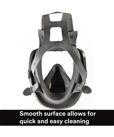 3M Full Face Respirator Kit 6800 Reusable Medium + 4 Particulate Filters 2097 P100 - Ideal for Mold Remediation & Asbestos Protection - Buy Online on GoSupps.com