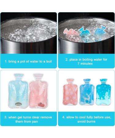 Reusable Pocket Warmer for Kids - 3-Set Heat Bottle Design Ideal Hand Warmer for Indoor & Outdoor Thermal Insulation - Buy Online on GoSupps.com