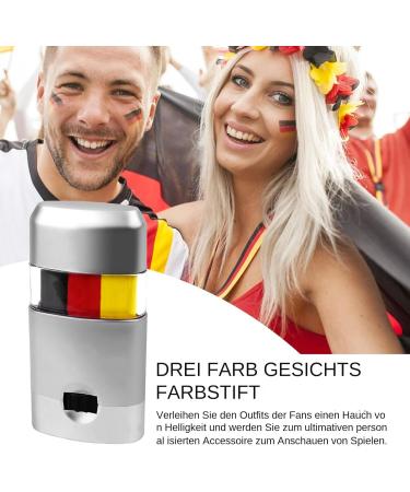  Generisch 3 Colors Face Paint Face Paint 3 Colors | Makeup Pencils Body Markers Makeup Pen for All Sports and National Events - Buy Online on GoSupps.com