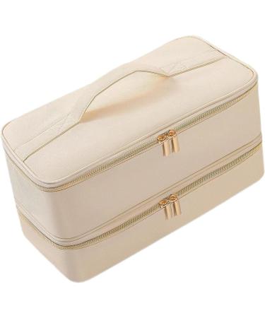 Stylish Travel Hair Dryer Storage Solution - Compact 31cmx15cmx16cm Organizer in White | Perfect for International Travel - Buy Online on GoSupps.com