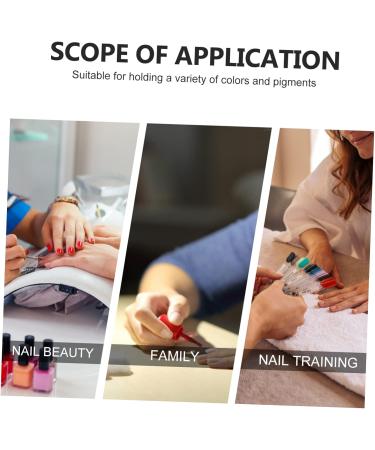  Mikinona Mikinona Unique Nail Art Palette For Manicure With Marble Edge Nail Polish Mixing Tray - Buy Online on GoSupps.com