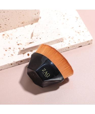 ZAQ Flat Top Kabuki Brush - Professional Makeup Tool for Liquid Cream & Powder - Seamless Buffing & Blending - Perfect Finish - International Shipping Available - Buy Online on GoSupps.com