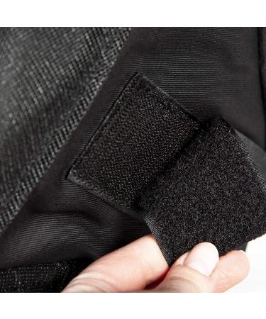 PFIFF 101013 Fly Mask Face Mask for Horses - Black-Grey Fly Protection for Ponies | Shop Internationally - Buy Online on GoSupps.com