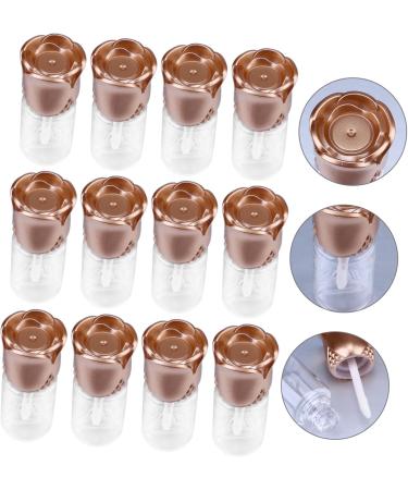  Ipetboom Ipetboom 15 Pieces Rose Cover Lip Glaze Tube Lip Gloss Tubes Bulk Clear Container DIY Lip Balm Bottles Pink Lip Balm Tubes Clear Lip Balm Tube Bottle Red Lip Balm - Buy Online on GoSupps.com