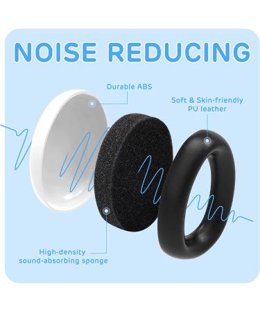 KINGKIDS Baby Ear Protection Headphones - Noise Cancelling Earmuffs for Infants & Toddlers - White & Black - Buy Online on GoSupps.com