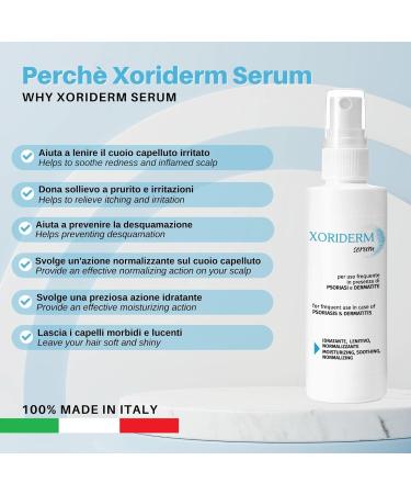 Xoriderm Scalp Serum Lotion - Soothing Relief for Psoriasis and Dermatitis - Buy Online on GoSupps.com