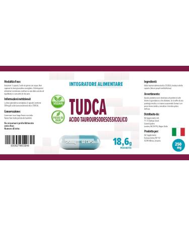  Hepatica TUDCA Liver Support Detoxification 60 Vegan Capsules 250mg High Strength Supplement - Buy Online on GoSupps.com