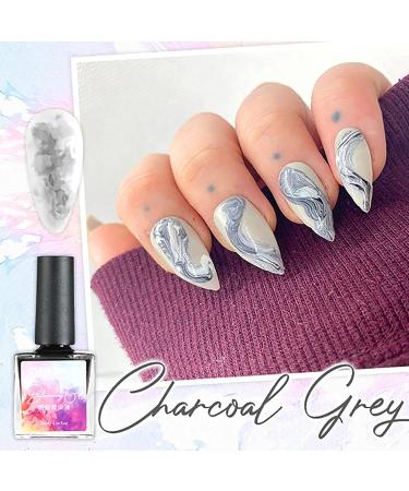 JOYISURE Blooming Gel Nail Polish DIY Ink Stain Watercolor Nail Paint Polish Gel Nail Polishes Ink Smoke Color Nail Blending Lotion Nail Art Design (09# 10ml) - Buy Online on GoSupps.com