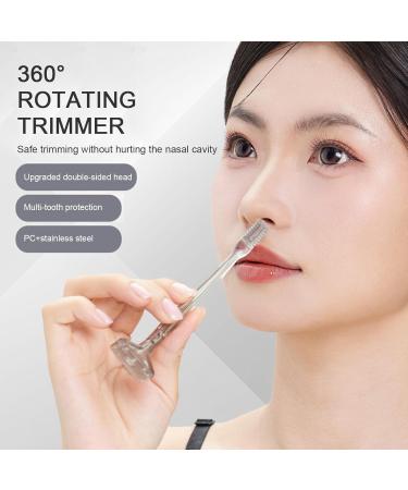 Tondeuse Poils de Nez pour les Femmes | pilateur Double T te pour Poils du Nez |  - Buy Online on GoSupps.com