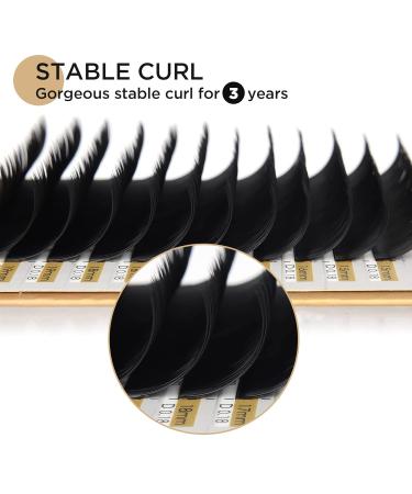 LASHVIEW Premium Eyelash Extensions - Individual Lashes & Classic 0.15 D Curl | Soft Natural Semi-Permanent 9mm Lashes for Seamless Application - Buy Online on GoSupps.com