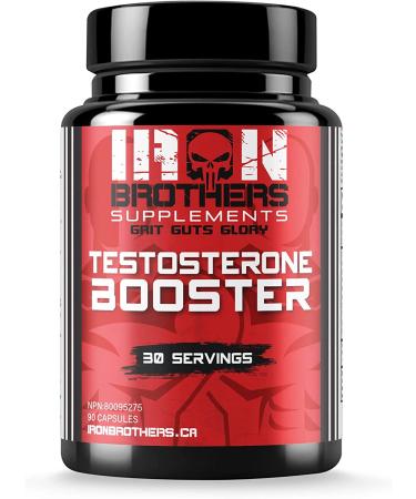 Testosterone Booster for Men - Estrogen Blocker - Supplement Natural Energy, Strength & Stamina - Lean Muscle Growth - Promotes Fat Loss - Increase Male Performance 90 Count (Pack of 1)