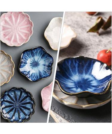 Alipis 2pcs Bowl Vinegar Snack Dip Soup Chili Side BBQ Kitchen Bowls Shaped Dipping Ceramics Container As Shown 11x5.5cm - Buy Online on GoSupps.com