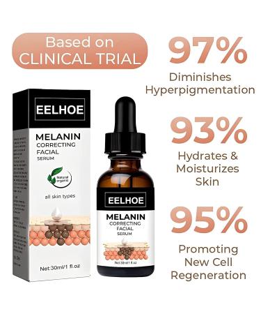 2PCS EELHOE Melanin Correcting Facial Serum - Dark Spot Correcting Glow Serum - Buy Online on GoSupps.com