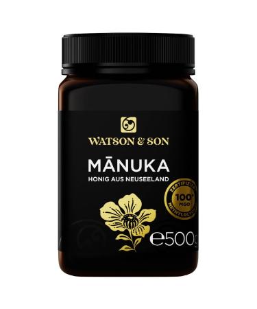 Watson & Son Manuka Honey MGO 100+ 500g | Premium quality directly from New Zealand