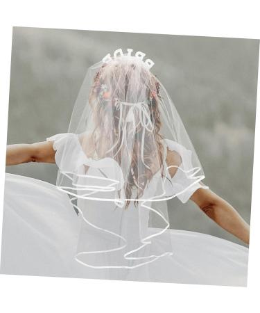 TOVINANNA Pearl Headband Veil Headbands for Women Veil Headpiece Veil Headband Mesh Wedding Veil Headband for Bride Hair Accessories for Women Wedding Headbands Women Hair Accessories - Buy Online on GoSupps.com