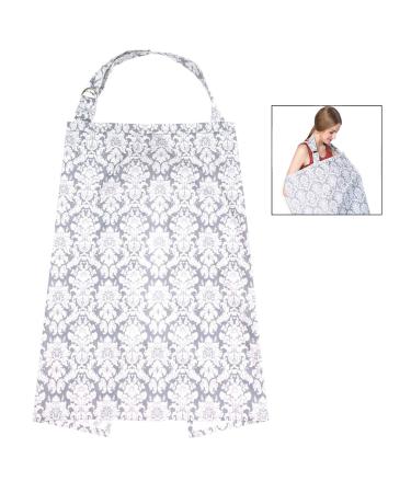 XLKJ Nursing Scarf Nursing Cover Nursing Apron Breastfeeding Cover for On the Go Privacy Protection