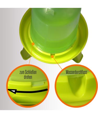 5L Automatic Chicken Water Dispenser & Poultry Drinks | 1.5L 3L 8L Options | Essential Chicken Accessories - Buy Online on GoSupps.com