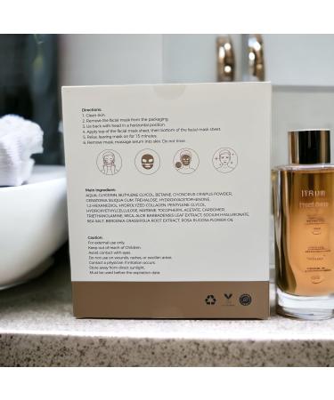 SHAN ROCK BEAUTISTIC 2pc Luxury Collagen Facial Mask Anti-Wrinkle & Hydrating Anti-Aging Formula for Radiant Skin | International Shipping Available - Buy Online on GoSupps.com