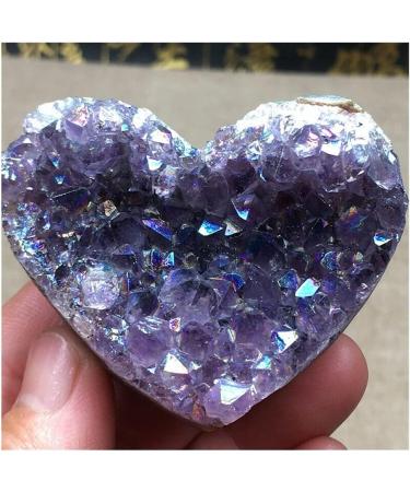 Natuurlijke Titanium Rainbow Quartz Electroplated Center Beautiful (Size : 500-550g) HOMEZHOU (Size : 600-650g) - Buy Online on GoSupps.com