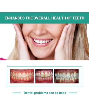 2 Stuck Bright Whitening Teeth Mousse & Toothpaste - Herbal Oral Repair Treatment Deep Cleaning & Brightening - 60ml - Buy Online on GoSupps.com