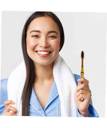 PartyKindom 4 Pack Adult Toothbrushes - Non-Slip Bristles for Travel | International Shipping Available - Buy Online on GoSupps.com