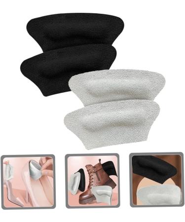 Didiseaon 2 Pairs Leather Heel Stickers & Gel Insoles for Women | Dressy Heel Pads | Double Sided Tape | Widen Half Size Pads - Assorted Colors 12x5.7cm - Buy Online on GoSupps.com