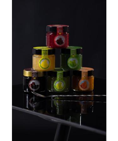 ZITROMAC Balsamic vinegar pearls for the dressing Concentrated fruit in pearls for decoration tapas salads Christmas High quality Zitron balls Jar of 180gr 160180 bulbs - Buy Online on GoSupps.com