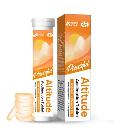 Altitude Sickn ss Prevention Tablets Supports Rapid Altitude Acclimation Fights Altitude Sickn ss Symptoms Relieves Altitude Related Discomfort 20pcs