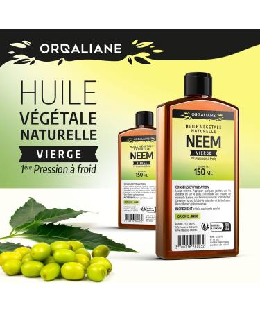 Neem Oil 250ml - 100% Pure Cold Pressed Vegetable Oil - Home and Garden - Buy Online on GoSupps.com