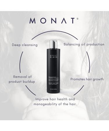 MONAT for Men 2-in-1 Shampoo & Conditioner - Natural Hair Regrowth - 237 mL/8.0 fl oz - Buy Online on GoSupps.com