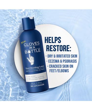Gloves In A Bottle Shielding Lotion 8 Fl Oz Pump Set - Relief for Eczema & Psoriasis - Buy Online on GoSupps.com