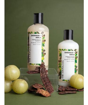 Strengthening Conditioner for Hair Fall Control - Shikakai & Amla - 300ml | International Shipping - Buy Online on GoSupps.com