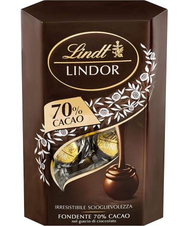 Lindt Box 3 Pack Extra Dark Chocolate Filled 200g