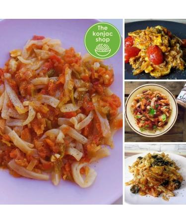  The Konjac Shop The Konjac Shop - Macaroni Konjac 270g - Gluten Free - Low Calories and Carbs - Ideal for Keto Vegan LowCarb (1 unit) - Buy Online on GoSupps.com