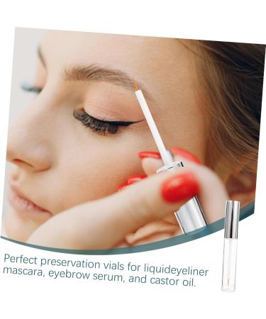 PLAFOPE 40 Pcs Mascara Bottles for Essential Oils Fat Oil Empty Mascara Tube Seed Oil Lip Oil Transparent - Buy Online on GoSupps.com