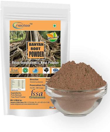 SHN 100 Percent Natural Banyan Root Powder 300 g - Buy Online on GoSupps.com