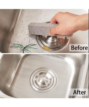 Pumice Stones for Cleaning - Grey Pumice Stick Cleaner for Toilet Bowl Ring Removal - 30pcs - 5.9 x 1.4 x 0.9 Inch - Buy Online on GoSupps.com