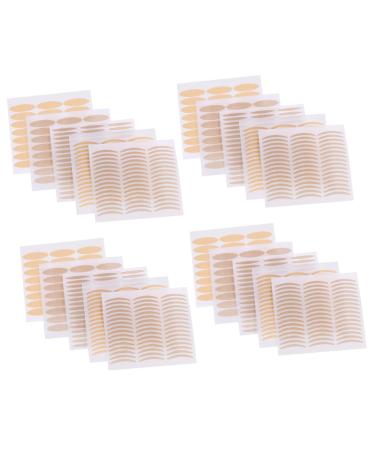 NOLITOY 50 Sheet Lace Double Eyelid Sticker Instant Eye Invisible Eye Stickers Accessories Second Generation