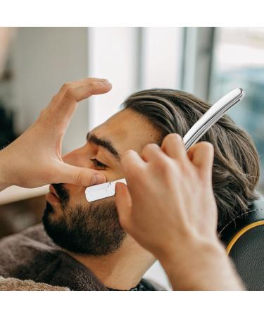 Beavorty Manual Safety Razor for Men | Professional Beard & Hairdresser Razor Blade Holder - Old Fashioned ABS Design - Buy Online on GoSupps.com