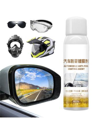 Glass Defogger Spray Long Lasting Invisible Defogger for Car Windshield | Anti Fog Windshield Cleaner Provides Streak- Shine on Windshields and Mirrors 150g Guanglu