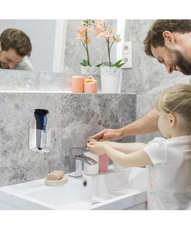 Shakven Electric Shaver Stand Waterproof Acrylic Electric Shaver Holder Large Shaver Holder Space Saving Shaver Stand for Most Electric Shavers Transparent - Buy Online on GoSupps.com