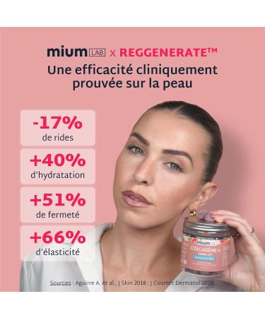 Mium Lab Gummies Collag ne Peau Biomim tique - Anti- ge Hydratation Fermet & clat - Sup rieur au Collag ne Marin & Bovin - Cure 21J - Sans Sucres - Compl ment Alimentaire Peau & Cheveux Femme - Buy Online on GoSupps.com
