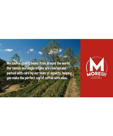 Moreish Black Goat - Dark Roast Ground Coffee 1kg | Filter/Cafetiere Grind - Buy Online on GoSupps.com