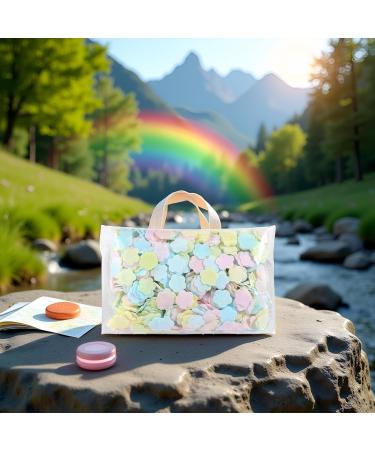 1000 Sheets Colorful Portable Disposable Paper Soap Portable Travel Hiking Washing Hand Bath Toiletry Paper Sheets Confetti Women Kids Soap Cleansers Hand Wash - Buy Online on GoSupps.com