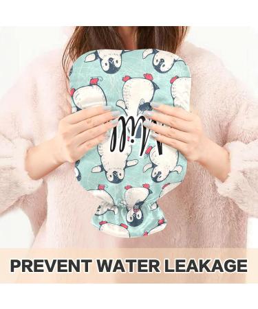 Personalized Cute Penguin Hot Water Bottle - BPA-Free 2L for Cramps Relief | Large Comfort Bag - Buy Online on GoSupps.com